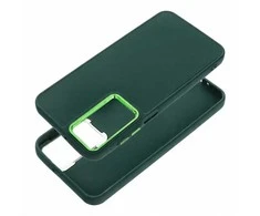 Greengo Oem FRAME dėklas skirtas Xiaomi Redmi Note 14 4G (GLOBAL - 164,84mm x 78,15mm x 8,16mm) žalios spalvos