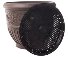 Greenship FLOWER POT SPW OB81-C D40 CHOCOLATE