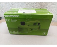 Keltuvas automobiliui Greenworks G24JACK; 3000 kg; 24 V (be akumuliatoriaus ir pakrovėjo)