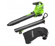 Akumuliatorinis lapų siurblys-pūstuvas Greenworks BL48L01-01; 2x24 V (be akumuliatoriaus ir pakrovėjo)
