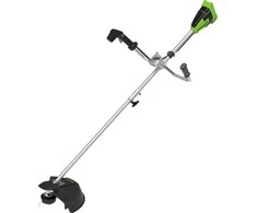 Žoliapjovė - trimeris Greenworks GD40BCB; 40 V (be akumuliatoriaus ir pakrovėjo)