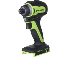 Smūginis suktuvas-gręžtuvas Greenworks GD24D200; 24 V (be akumuliatoriaus ir pakrovėjo)