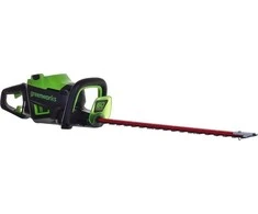 Gyvatvorių žirklės Greenworks GD60HT66; 60 V; 66 cm ilgio (be akumuliatoriaus ir pakrovėjo)
