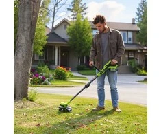 Greenworks žoliapjovė ST24B218-01, 24V, 2.0Ah, pilnas komplektas
