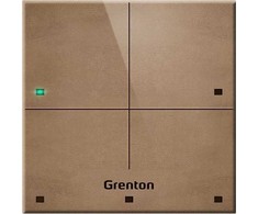 GR1 GRENTON TOUCH PANEL/ 4 TOUCH FIELDS/ TF-BUS/ LIGHT, PAGAMINTA IŠ NATŪRALIOS ODOS PRIEKIS