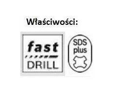 Bosch SDS-plus-1 grąžtas 22 x 400 x 460 mm