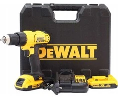 DEWALT suktuvas gręžtuvas DCD771D2,18V, 2x2.0Ah + lagaminas