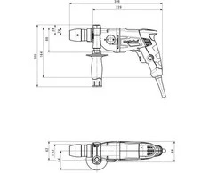 METABO GRĄŽAS BE POVEIKIO 600W BE 600 / 13-2
