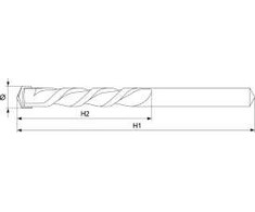 Grąžtas YATO grąžtai DO BETONU 4*70mm 4361