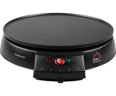 ROHNSON R-201 grilis su kreperio funkcija 1000 W, juodas