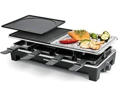 Rommelsbacher | Raclette grill | RCS 1350 | Grilis | 1350 W | Juodas/Pilkas