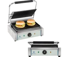 Royal Catering Grilis dvipusis griovelis kontaktas PANINI