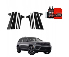 GrizzGlass anglies plėvelė apsauginė BodyShield Carbon statramsčiams Jeep Grand Cherokee (2025-2026) [12w1] (GRZ19806)
