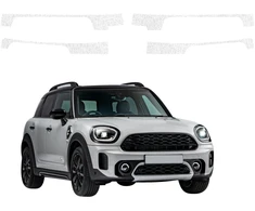 GrizzGlass Balta techninė danga HeavyDuty Baltas slenksčiams, skirti Mini Countryman (2023-2026) [4w1] (GRZ21447)