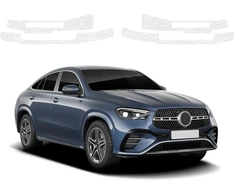 GrizzGlass Balta techninė danga HeavyDuty Baltas slenksčiams Mercedes GLE 450d (2023-2026) [4w1] (GRZ21446)