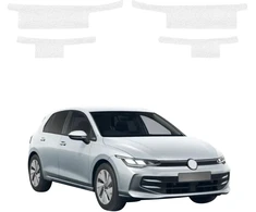 GrizzGlass Balta techninė danga HeavyDuty Baltas ant slenksčių, skirta Volkswagen Golf 8 Variant (2024-2026) [4w1]
