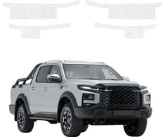 GrizzGlass Balta techninė danga HeavyDuty Baltas slenksčiams JAC T9 (2025-2026) [4w1] (GRZ22341)