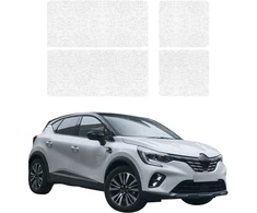 GrizzGlass Balta techninė danga HeavyDuty Baltas ant slenksčių, skirtų Renault Captur (2019-2023) [4w1] (GRZ22659)
