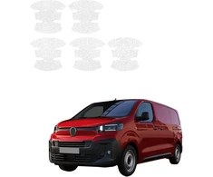 GrizzGlass Balta techninė danga HeavyDuty Baltas po rankenomis skirtas Citroen Jumpy (2024-2026) [5w1] (GRZ22241)
