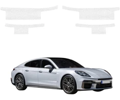 GrizzGlass Balta techninė danga HeavyDuty Baltas ant slenksčių, skirtų Porsche Panamera 2 (2016-2024) [4w1] (GRZ21714)