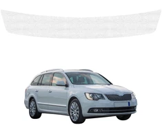 GrizzGlass Balta techninė danga HeavyDuty Baltas bagažinės slenksčiui, skirta Skoda Superb 2 Kombi Facelifting (2013-2015) (GRZ21479)