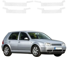 GrizzGlass Balta techninė danga HeavyDuty Baltas slenksčiams, skirtiems Volkswagen Golf 4 Hatchback 5D (1997-2003) [4w1] (GRZ21820)