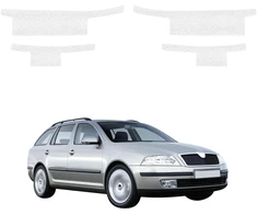 GrizzGlass Balta techninė danga HeavyDuty Baltas slenksčiams, skirti Skoda Octavia 2 Combi (2004-2008) [4w1] (GRZ21468)