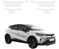 GrizzGlass Balta techninė danga HeavyDuty Baltas ant slenksčių, skirtų Renault Captur (2024-2026) [4in1] (GRZ21890)