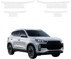 GrizzGlass Balta techninė danga HeavyDuty Baltas ant slenksčių, skirtų Chery Tiggo 4 (2025-2026) [4w1] (GRZ21239)