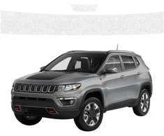 GrizzGlass Balta techninė danga HeavyDuty Baltas bagažinės slenksčiui, skirtam Jeep Compass (2020-2024) [2w1] (GRZ21522)