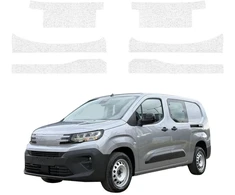 GrizzGlass Balta techninė danga HeavyDuty Baltas ant slenksčių, skirtų Peugeot Partner (2018-2026) [6w1] (GRZ22672)