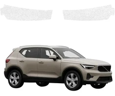 GrizzGlass Balta techninė danga HeavyDuty Baltas bagažinės slenksčiui Volvo XC40 (2022-2026) [2w1] (GRZ21774)