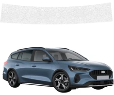 GrizzGlass Balta techninė danga HeavyDuty Baltas bagažinės slenksčiui, skirtas Ford Focus Active X Kombi Facelift (2021-2025) (GRZ21363)