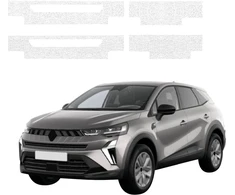 GrizzGlass Balta techninė danga HeavyDuty Baltas ant slenksčių, skirtų Renault Captur (2024-2026) [4w1] (GRZ21389)