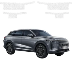 GrizzGlass Balta techninė danga HeavyDuty Baltas ant slenksčių, skirta OMODA 9 Super Hybrid (2025-2026) [4w1] (GRZ21397)