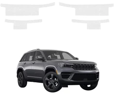 GrizzGlass Balta techninė danga HeavyDuty Baltas ant slenksčių skirtas Jeep Grand Cherokee (2025-2026) [4w1] (GRZ21341)