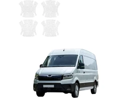 GrizzGlass Balta techninė danga HeavyDuty Baltas po rankenomis, skirta MAN TGE (2016-2026) [4w1] (GRZ22558)