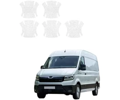 GrizzGlass Balta techninė danga HeavyDuty Baltas po rankenomis, skirta MAN TGE (2016-2026) [5w1] (GRZ22253)