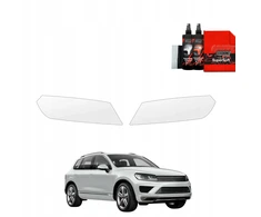 GrizzGlass Bespalvė apsauginė plėvelė BodyShield priekiniams žibintams, skirta Volkswagen Touareg (2014-2018) [2w1] (GRZ19748)