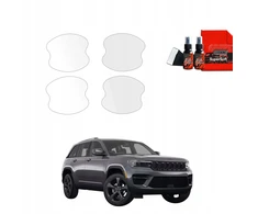 GrizzGlass Bespalvė apsauginė plėvelė BodyShield po rankenomis, skirta Jeep Grand Cherokee (2025-2026) [4w1] (GRZ19764)