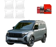 GrizzGlass Bespalvė apsauginė plėvelė BodyShield po rankenėlėmis, skirta Ford Transit Courier (2024-2026) [4w1] (GRZ21946)