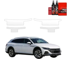 GrizzGlass Bespalvė apsauginė plėvelė BodyShield ant slenksčių Volkswagen Arteon Shooting Brake (2019-2025) [4w1] (GRZ19918)