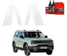 GrizzGlass Bespalvė apsauginė plėvelė BodyShield ant stulpų, skirta BAIC BJ30 (2026) [6w1] (GRZ22505)