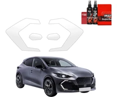 GrizzGlass Bespalvė apsauginė plėvelė BodyShield priekiniams žibintams, skirta Renault Clio 6 (2026) [4w1] (GRZ19924)