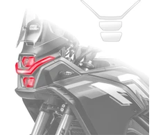 GrizzGlass Bespalvė apsauginė plėvelė BodyShield priekiniams žibintams, skirta CFMOTO 450MT (2024-2026) [3w1] (GRZ22495)