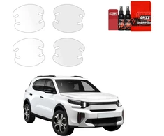 GrizzGlass Bespalvė apsauginė plėvelė BodyShield po rankenomis, skirta Citroen C3 Aircross (2025-2026) [4w1] (GRZ19933)