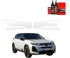 GrizzGlass Bespalvė apsauginė plėvelė BodyShield priekiniams žibintams Citroen C5 Aircross (2025-2026) [4w1] (GRZ19989)
