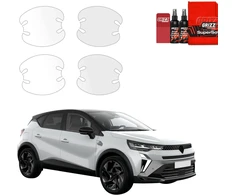 GrizzGlass Bespalvė apsauginė plėvelė BodyShield po rankenomis, skirta Renault Captur (2024-2026) [4w1] (GRZ19899)