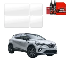 GrizzGlass Bespalvė apsauginė plėvelė BodyShield ant slenksčių, skirta Renault Captur (2019-2023) [4w1] (GRZ22397)