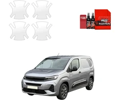 GrizzGlass Bespalvė apsauginė plėvelė BodyShield po rankenomis, skirta Opel Combo Cargo (2018-2026) [4v1] (GRZ22098)